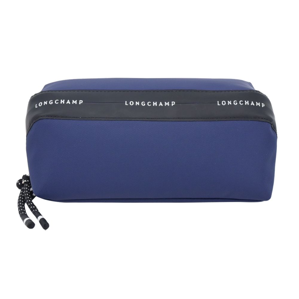 LONGCHAMP LE PLIAGE ENERGY系列再生尼龍手拿包/平行輸入/ 海軍藍