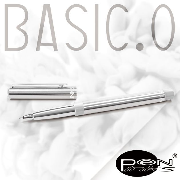 PEN-LINKS BASIC.O貝斯可鋼珠筆/ 白色