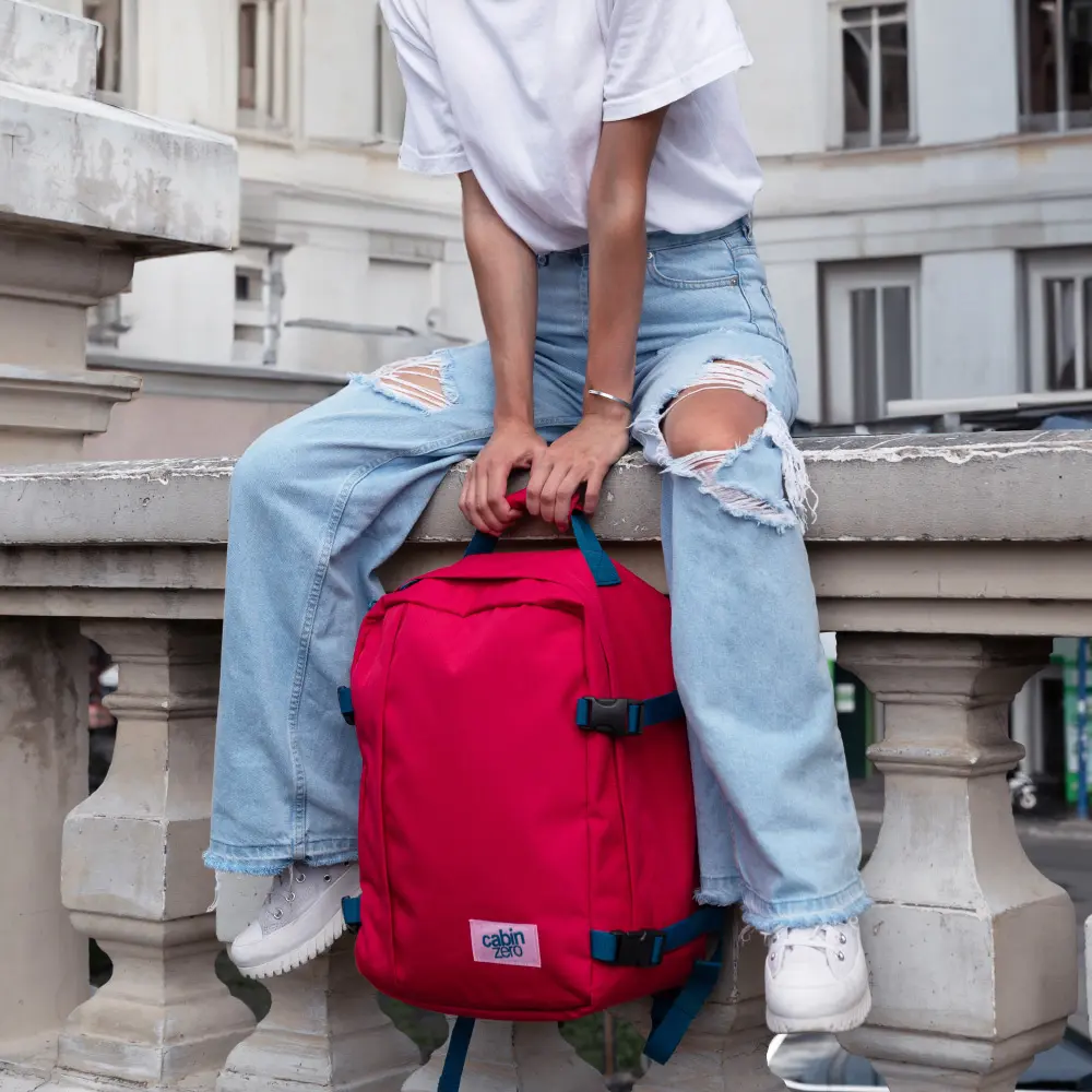 CabinZero英國輕旅登機後背包/ 28L/ 邁阿密紅