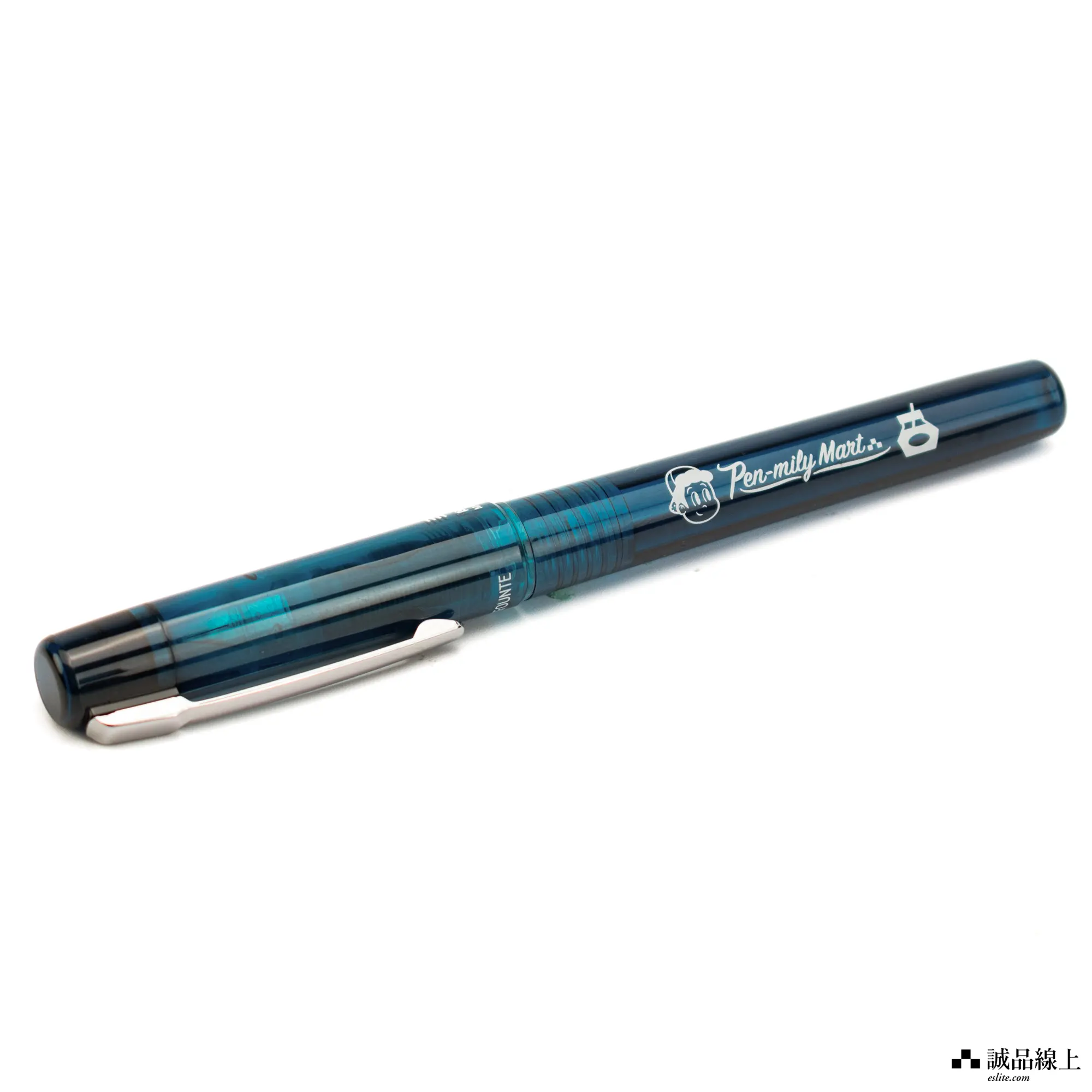 【誠品限定】書寫便利店PLATINUM PREFOUNTE鋼筆/ 湛藍/ F