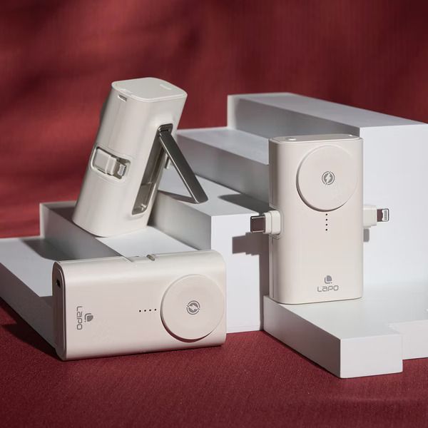 LaPO POCKET WT-12全功能快充版口袋行動電源/ 暖白