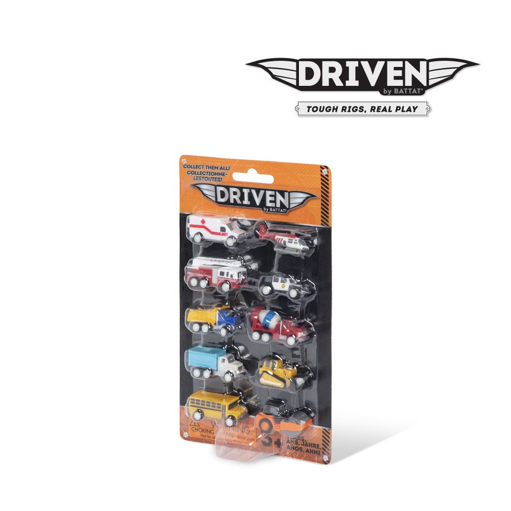 Battat 口袋貨櫃車隊1145_Driven系列
