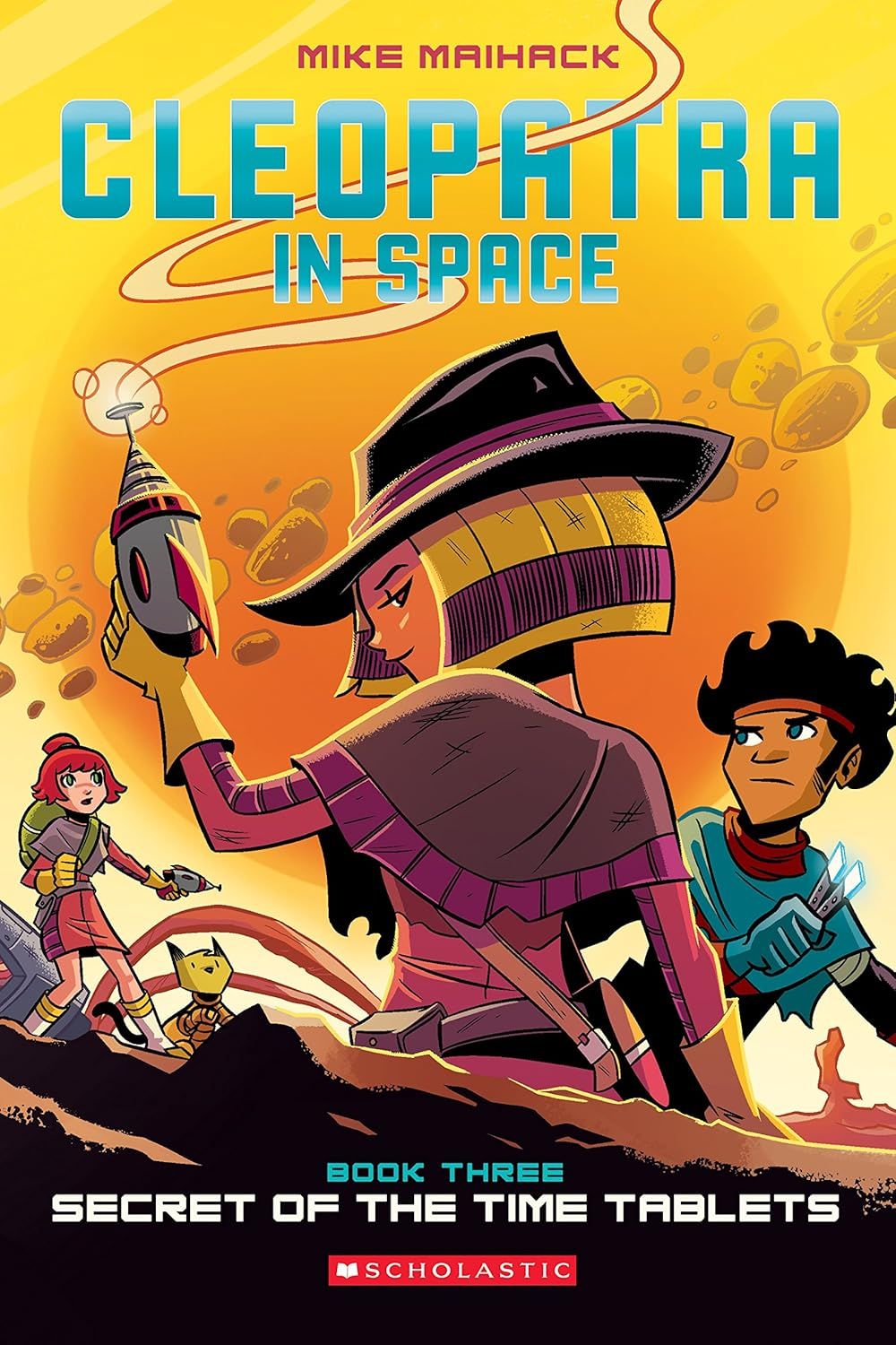 Secret of the Time Tablets: A Graphic Novel (Cleopatra in Space #3): Volume 3