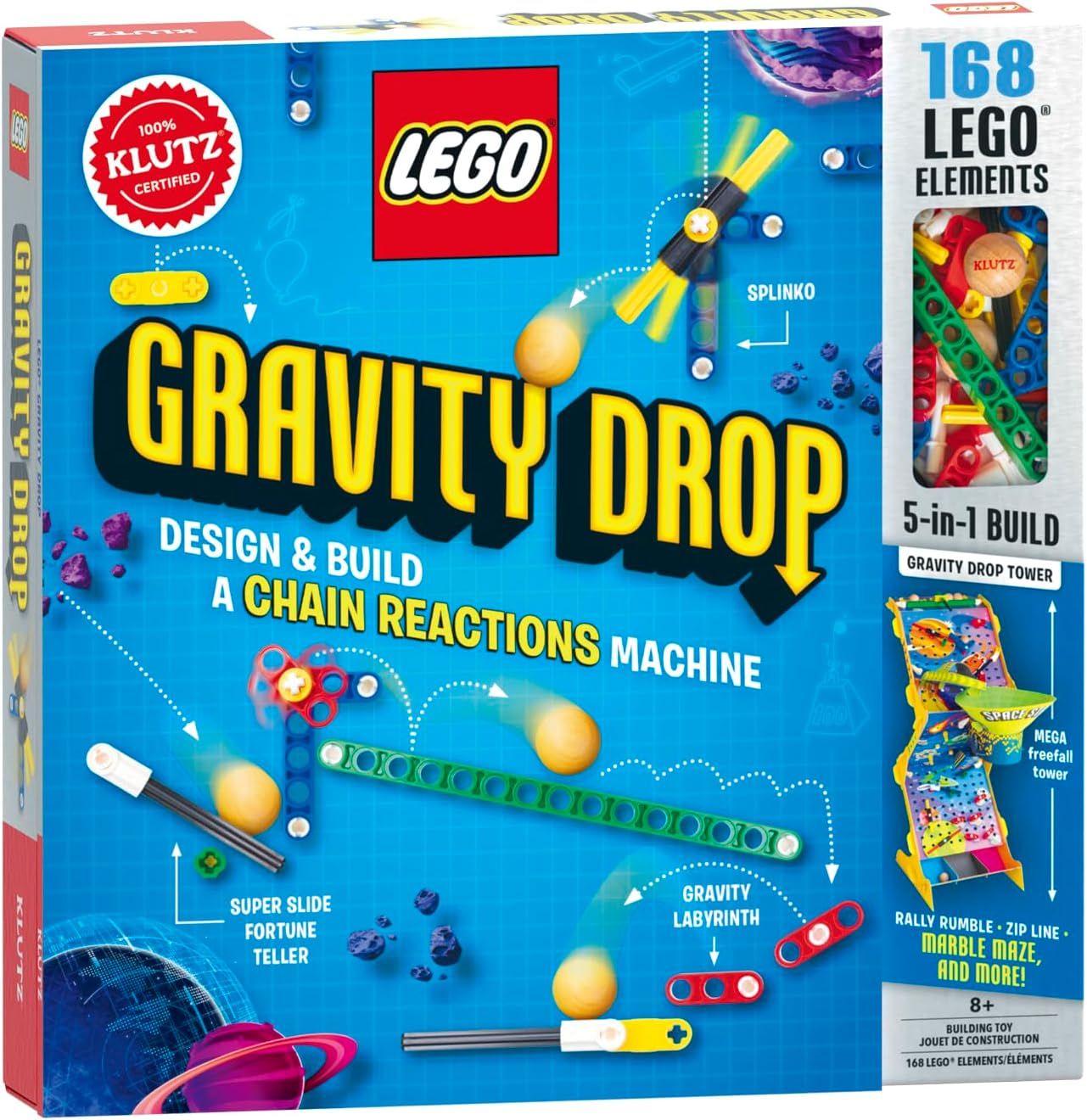Klutz LEGO: Gravity Drop (+168 LEGO Elements)