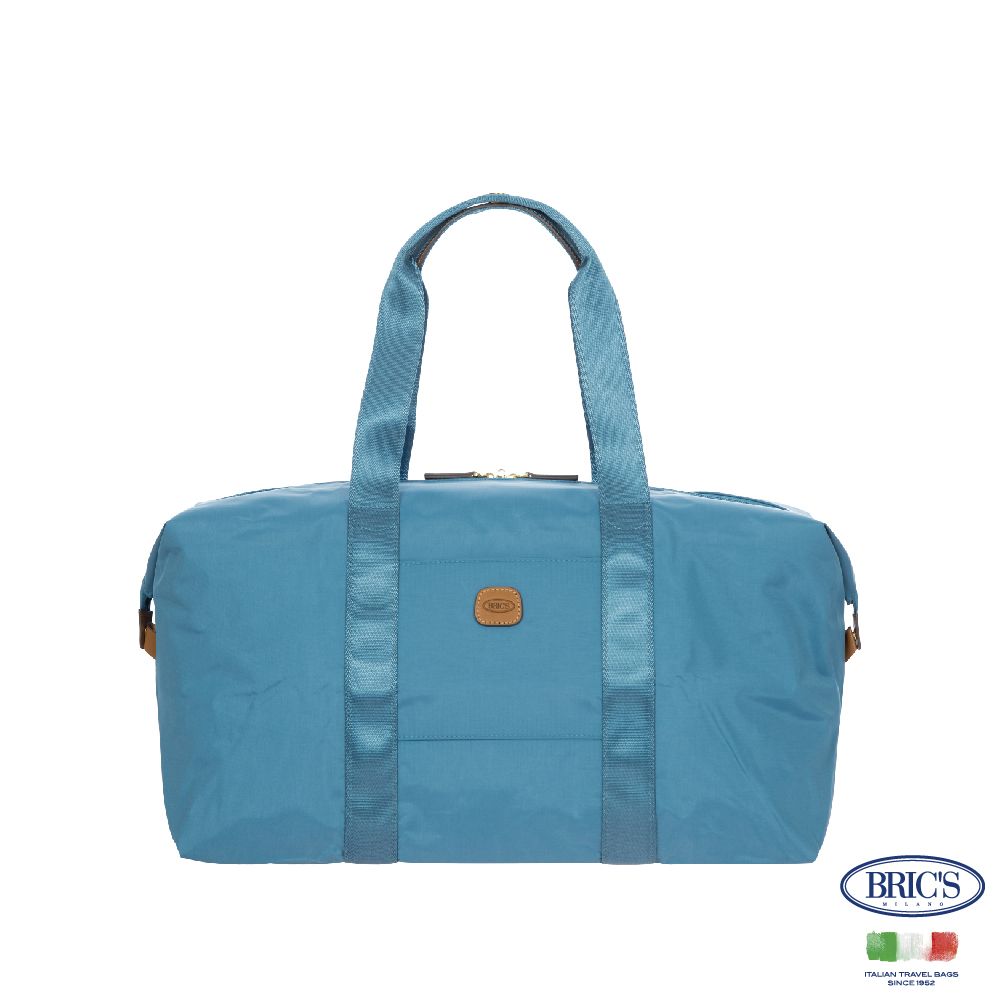 【BRIC'S】 X-Bag 2合1摺疊旅行袋M/ 天空藍