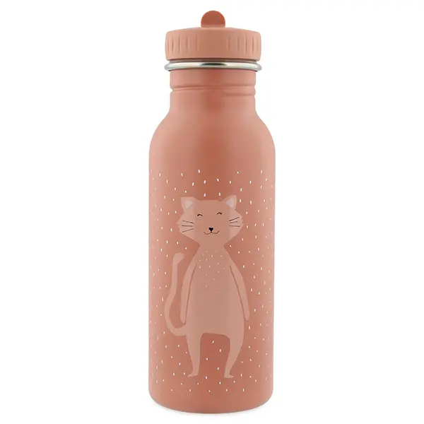 trixie動物愛喝水隨身瓶500ml/ 甜笑貓咪