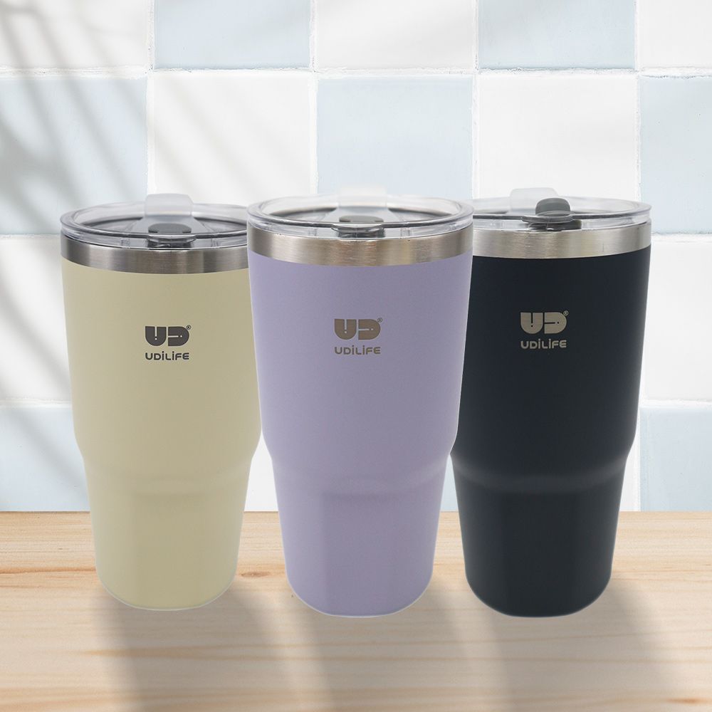 樂司/夠飲304不鏽鋼珍奶杯-850ml-2入
