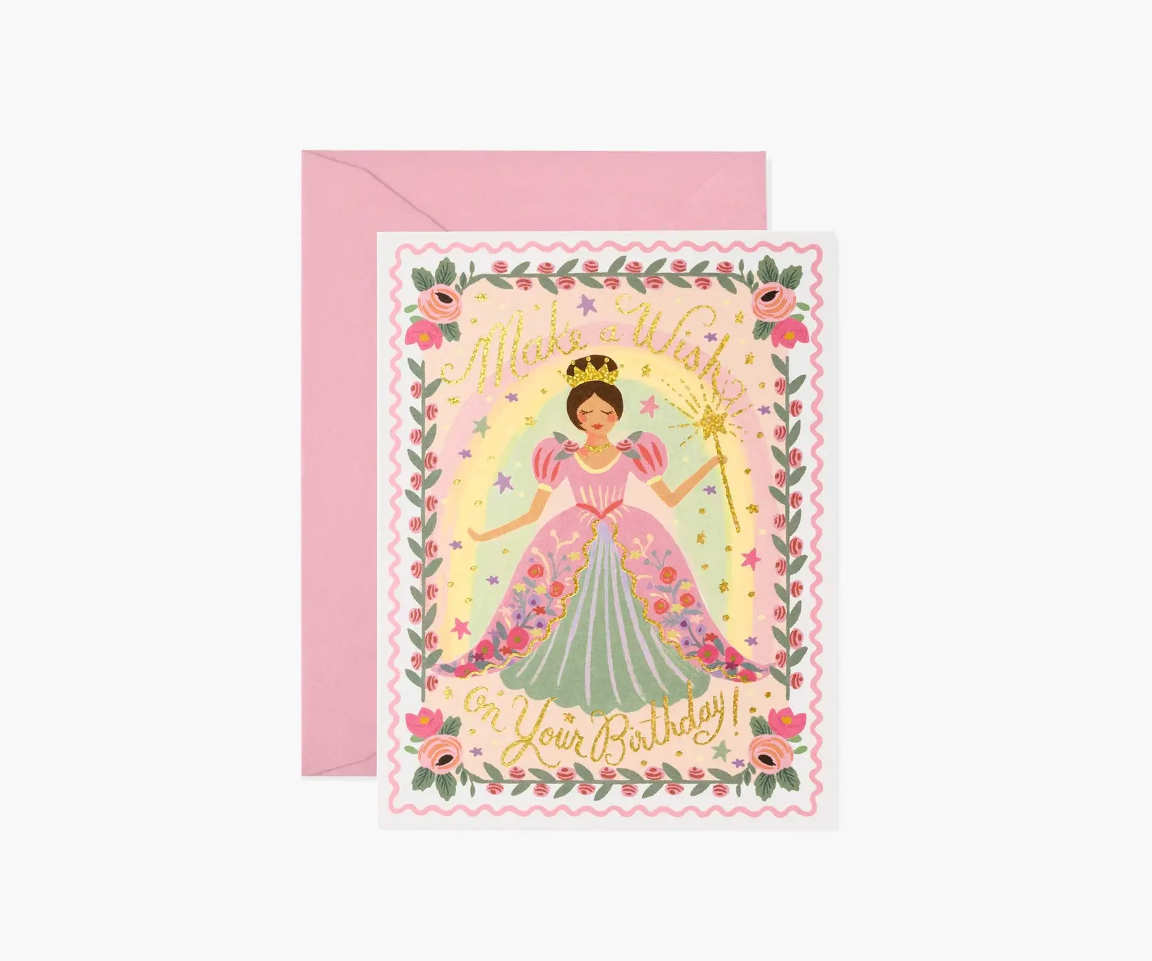 美國 RIFLE PAPER 生日卡/ Princess Birthday