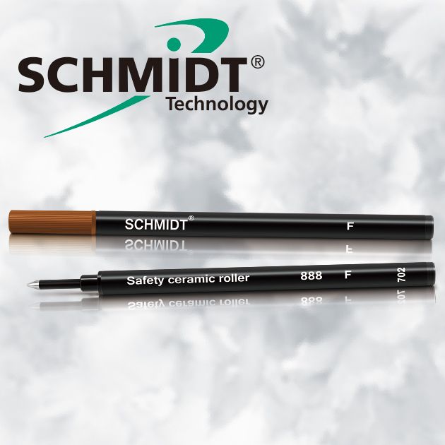 SCHMIDT 888F水性鋼珠筆芯/ 3支入/ 黑