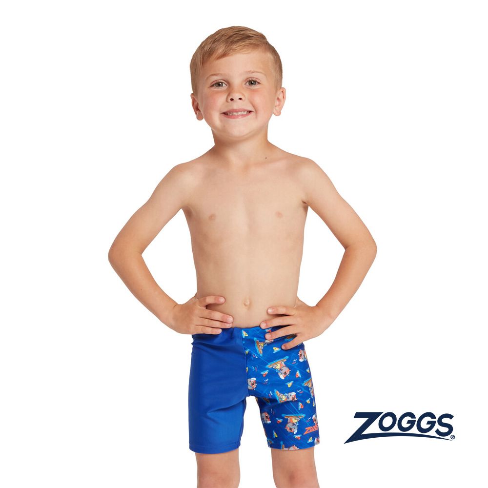 ZOGGS 幼童《悠閒河馬》五分泳褲/ 6