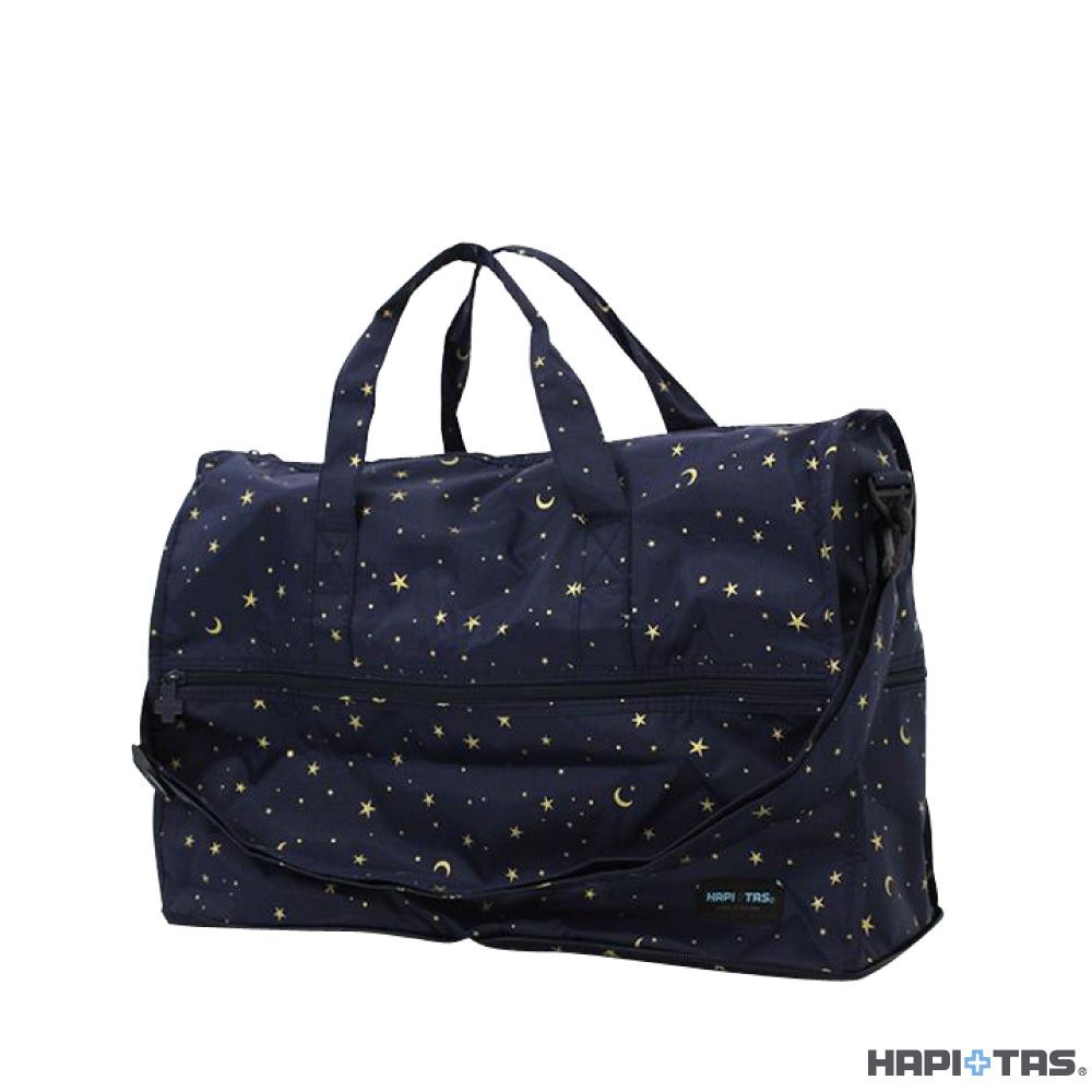 【HAPI+TAS】日本原廠授權 摺疊旅行袋 (小)/ 星空藍
