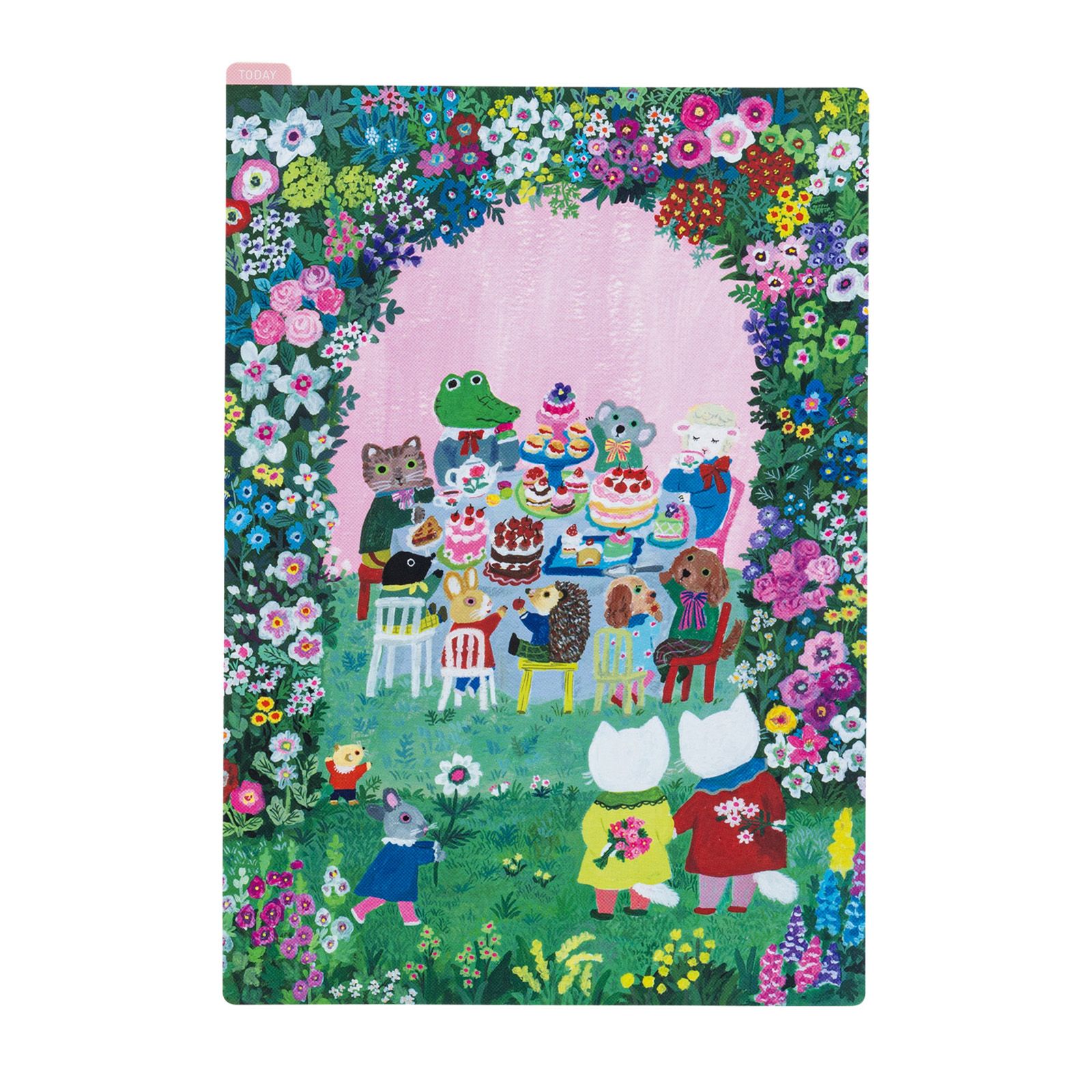 日本ほぼ日手帳墊板/ A5/ 北岸由美/ In the Garden