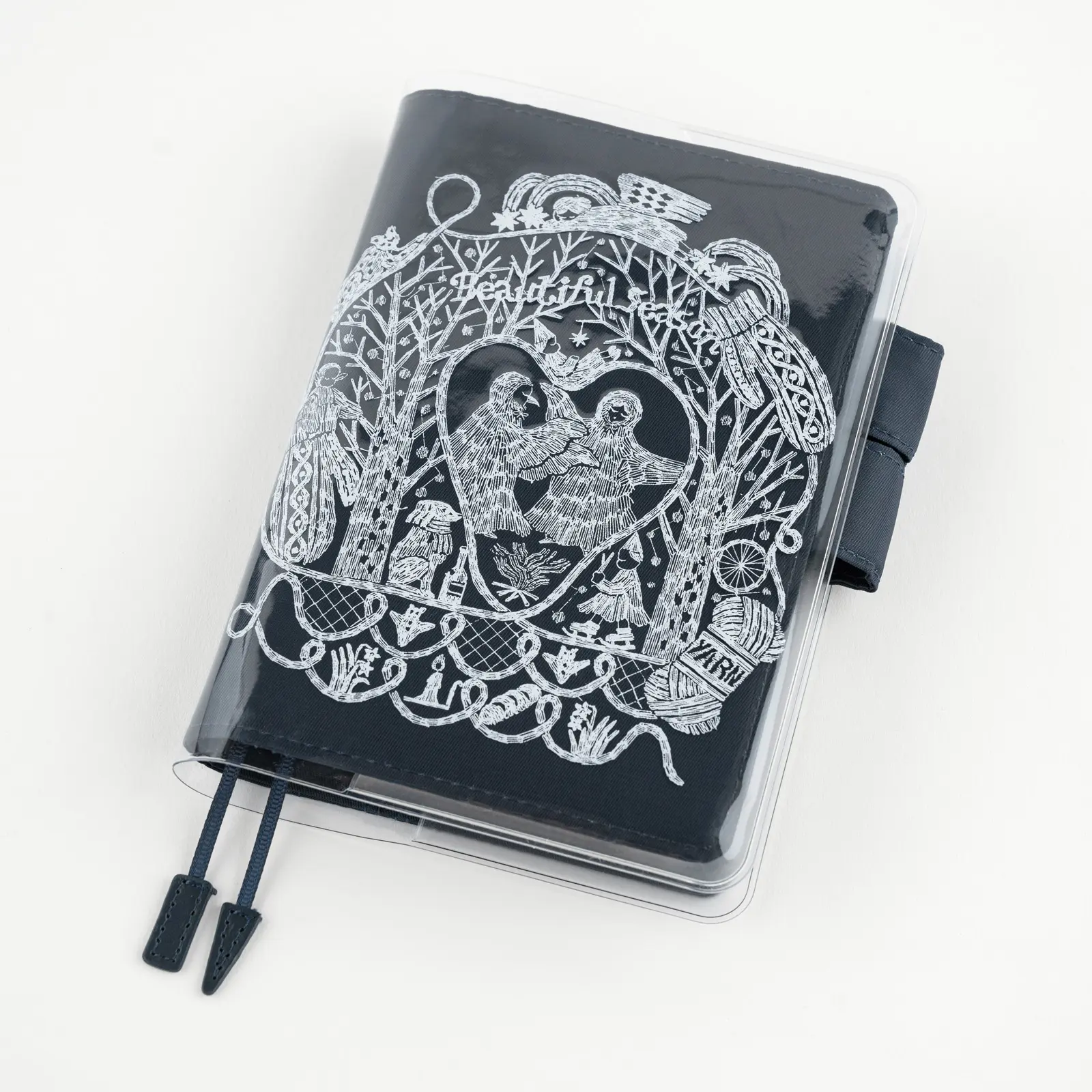 日本ほぼ日手帳外皮用透明保護書衣/ A6/ 奥見伊代/ 美麗的季節