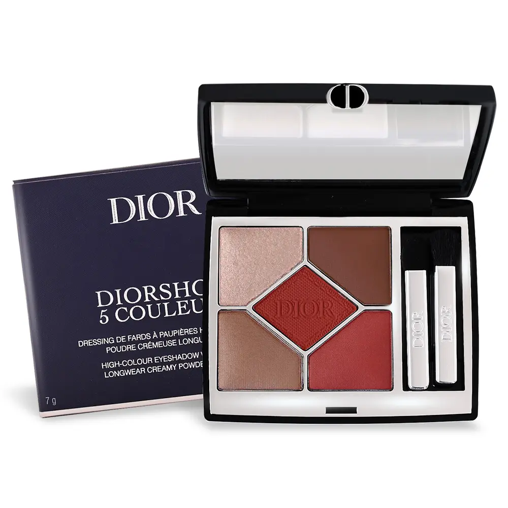 Dior 迪奧 經典五色眼影(7g)-平行輸入/ ＃673 Red Tartan