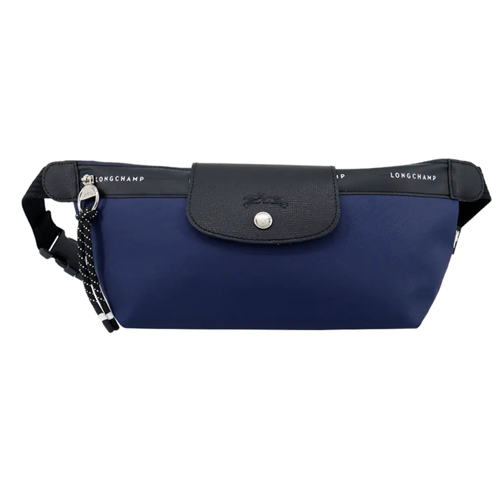 LONGCHAMP LE PLIAGE ENERGY系列再生尼龍腰包(中/海軍藍)/平行輸入