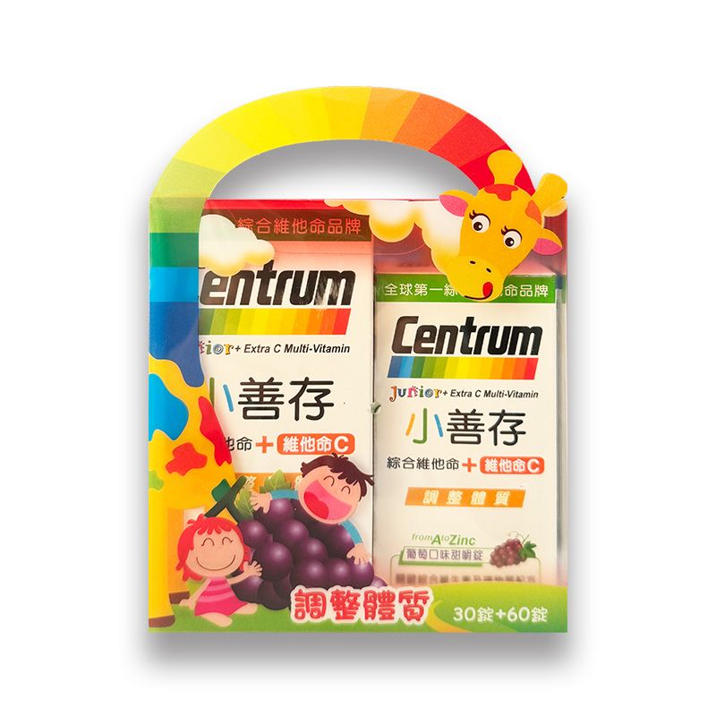 【善存】小善存綜合維他命+維他命C-禮盒60+30錠