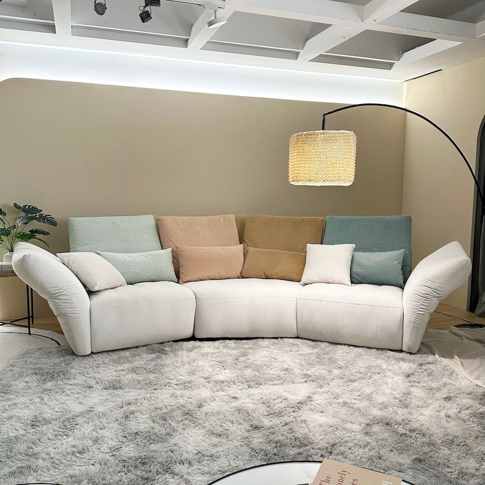 【橙家居・家具】/預購/花瓣電動沙發 TSA-2361