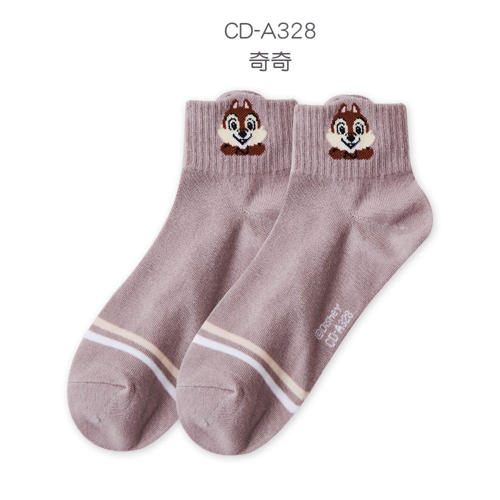 【ONEDER旺達棉品】造型系列低筒襪/ 奇奇-328/ 22-26