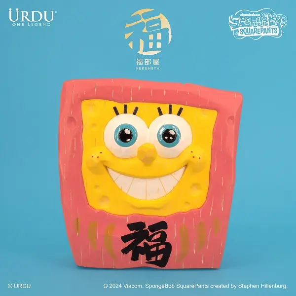 URDU福部屋 X NICK系列公仔/ 達摩/ 海綿寶寶