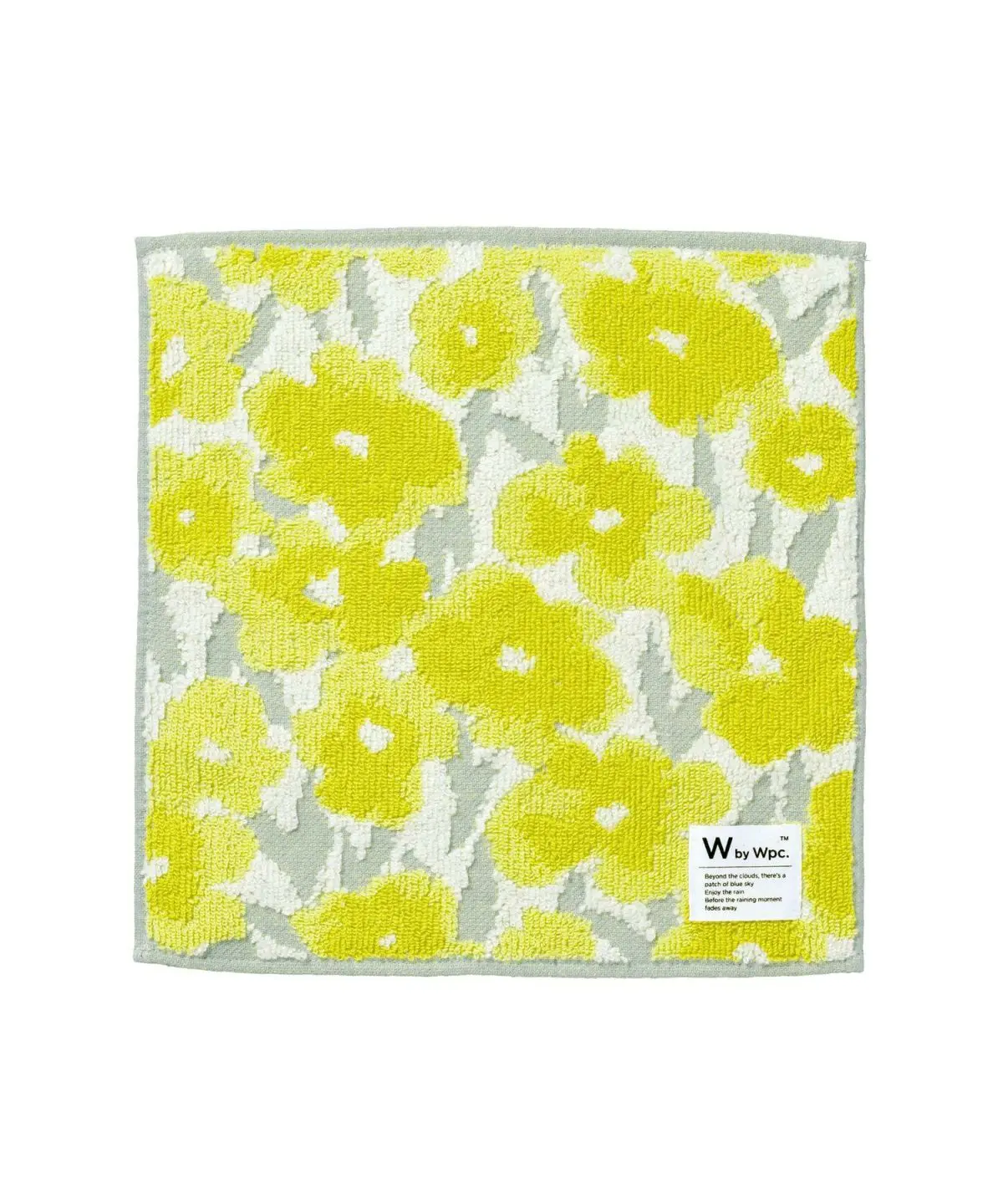 日本 Wpc.Patterns 手帕巾/ Standard/ Gradient Flower Yellow