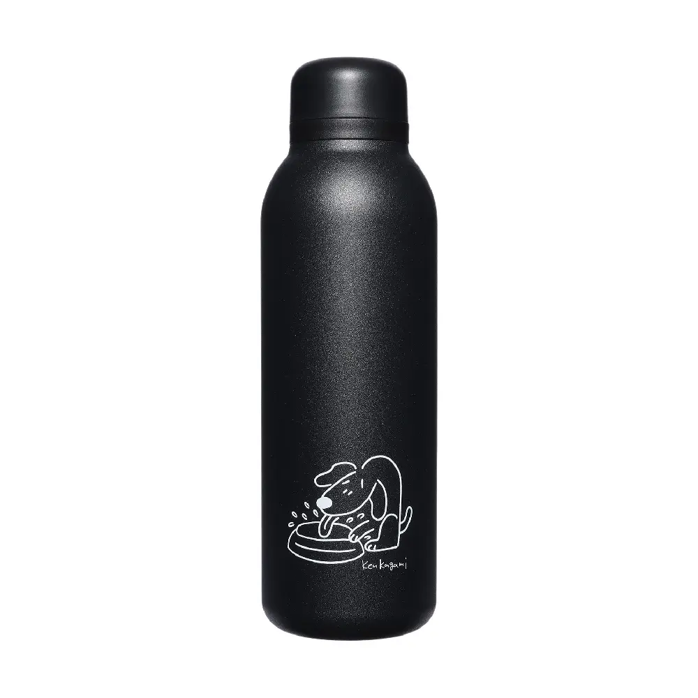 RIVERS VACUUM FLASK STEM隨行保溫瓶/ 500ml/ 霧黑/ RIVERS x Ken Kagami聯名系列