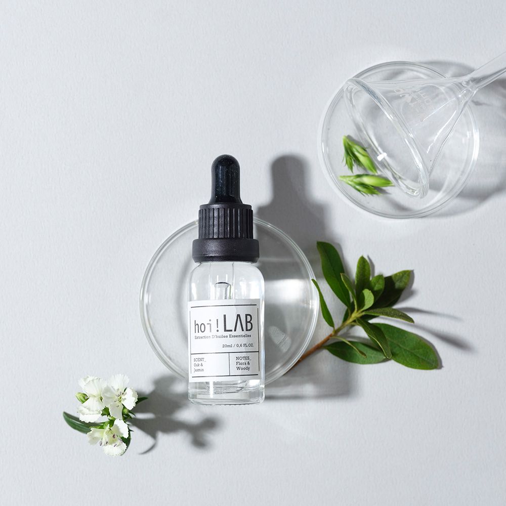 【hoi!LAB】實驗室乾燥花-香氛精油20ml/ 橡樹茉莉花