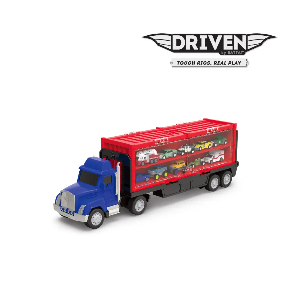 Battat 口袋貨櫃-收納卡車_Driven系列