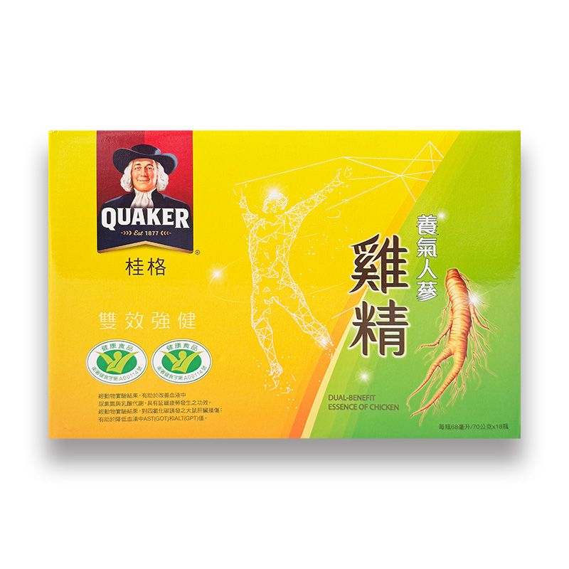 【桂格】養氣人蔘雞精-雙效強健盒裝 18瓶/盒