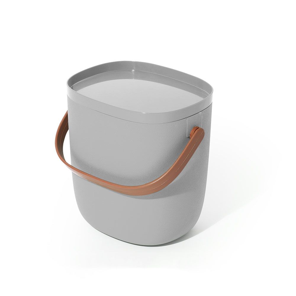 QUALY 手提式置物箱/ 灰/ 3.5L