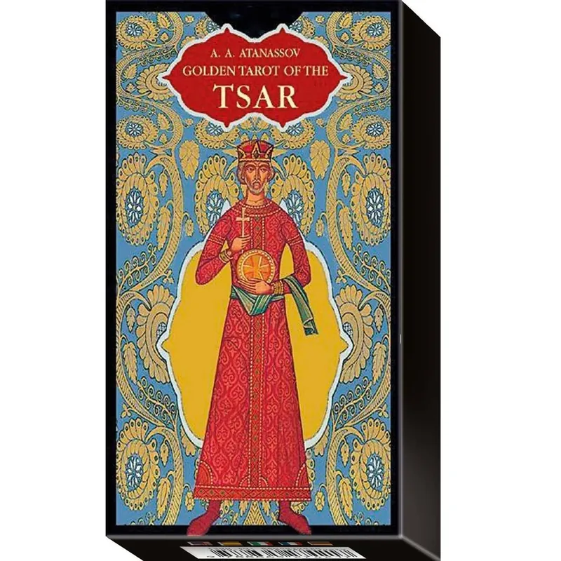 Golden Tarot of the Tsar: 78 Full Colour Tarot Cards with Gold Foil Impressions