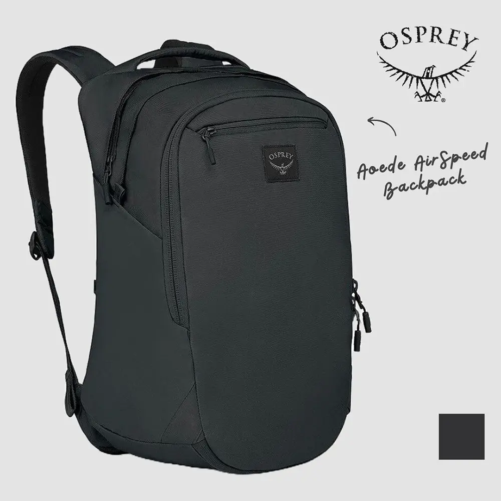 【Osprey 美國】Aoede AirSpeed 電腦背包｜通勤背包 商務背包 休閒後背包 筆電背包
