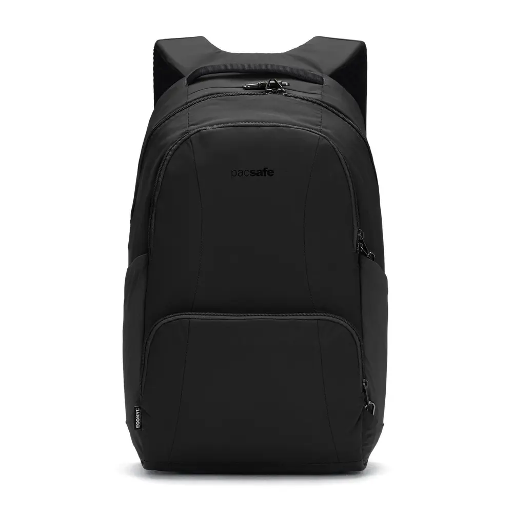 Pacsafe｜Metrosafe 六道防盜 都市雙肩後背包 25L  LS450 /ECONYL®Fabric 黑色