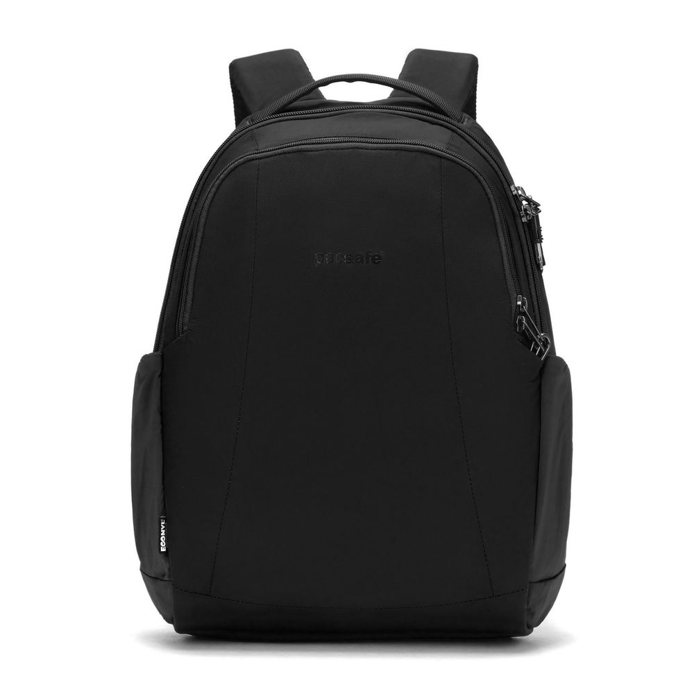 Pacsafe｜Metrosafe 六道防盜 都市雙肩後背包 15L  LS350 /ECONYL®Fabric 黑色