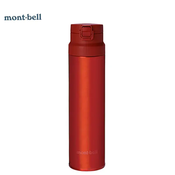 日本【Montbell】Alpine Active 保溫瓶 0.75L / 不鏽鋼保溫瓶 / 戶外水瓶/ 紅
