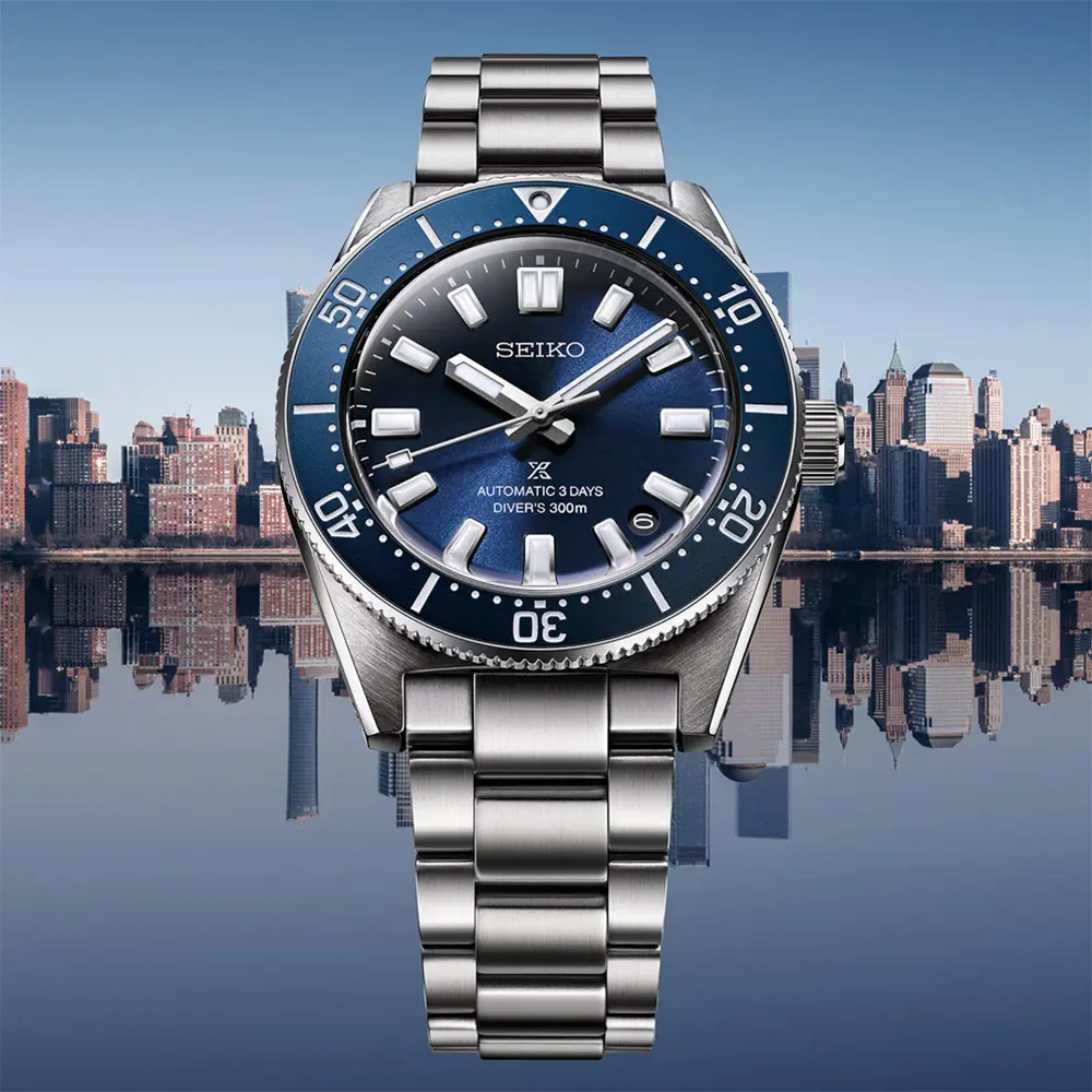 SEIKO 精工Prospex 三日鍊300米潛水錶 機械錶-40mm(SPB451J1/6R55-00G0B)