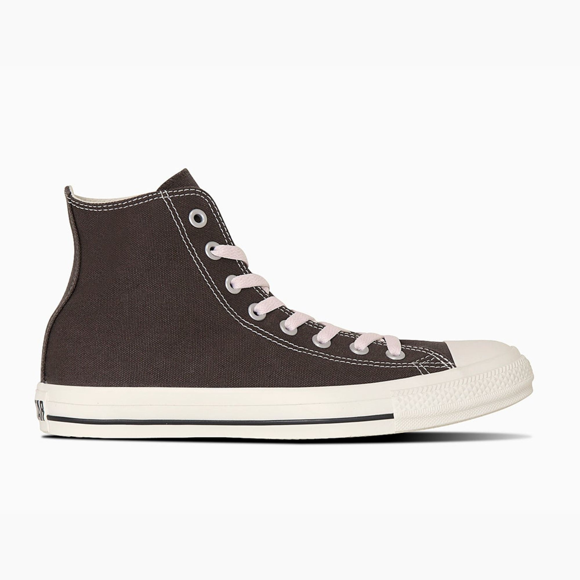 日本限定 Converse ALL STAR PC HI 高筒 色彩拼接款 粉棕色/ 24.5 cm