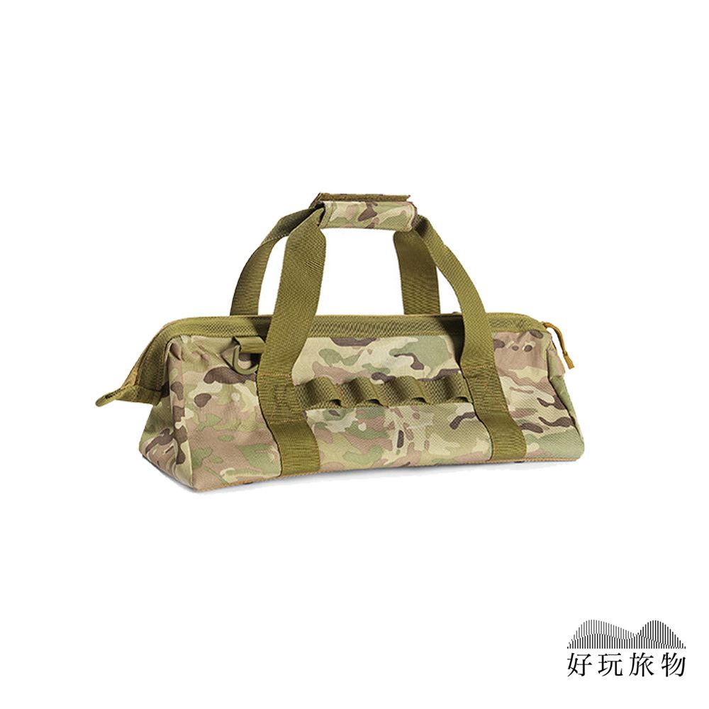 【好玩旅物】露營軍工迷彩工具收納包/ 叢林迷彩