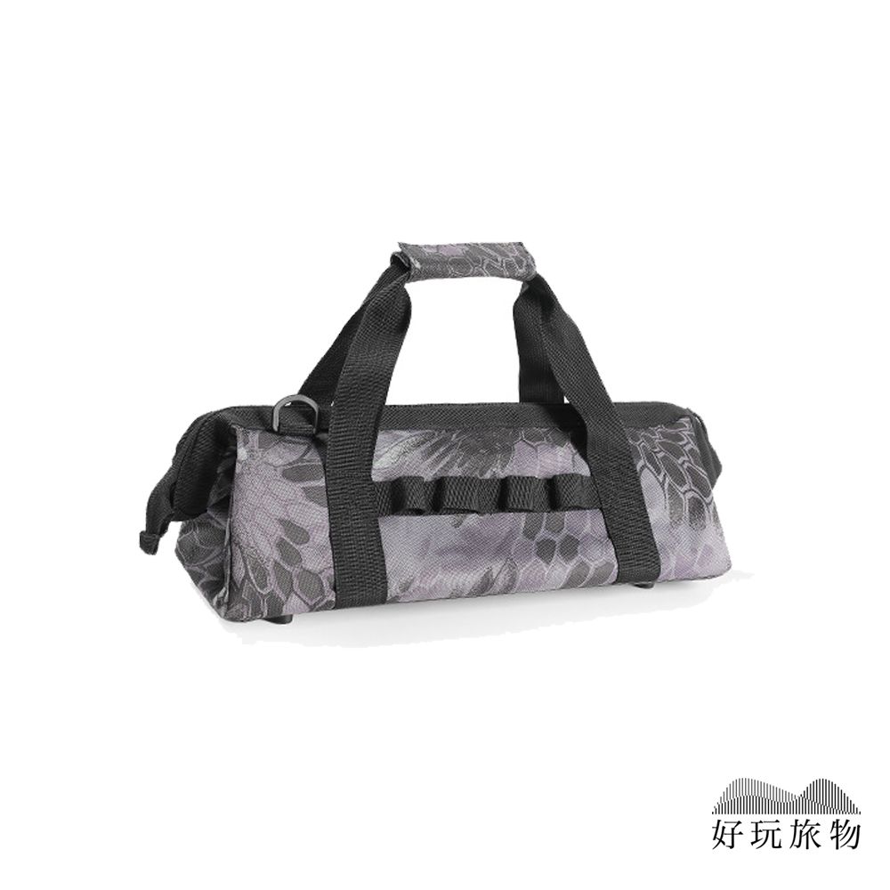 【好玩旅物】露營軍工迷彩工具收納包/ 雪地迷彩