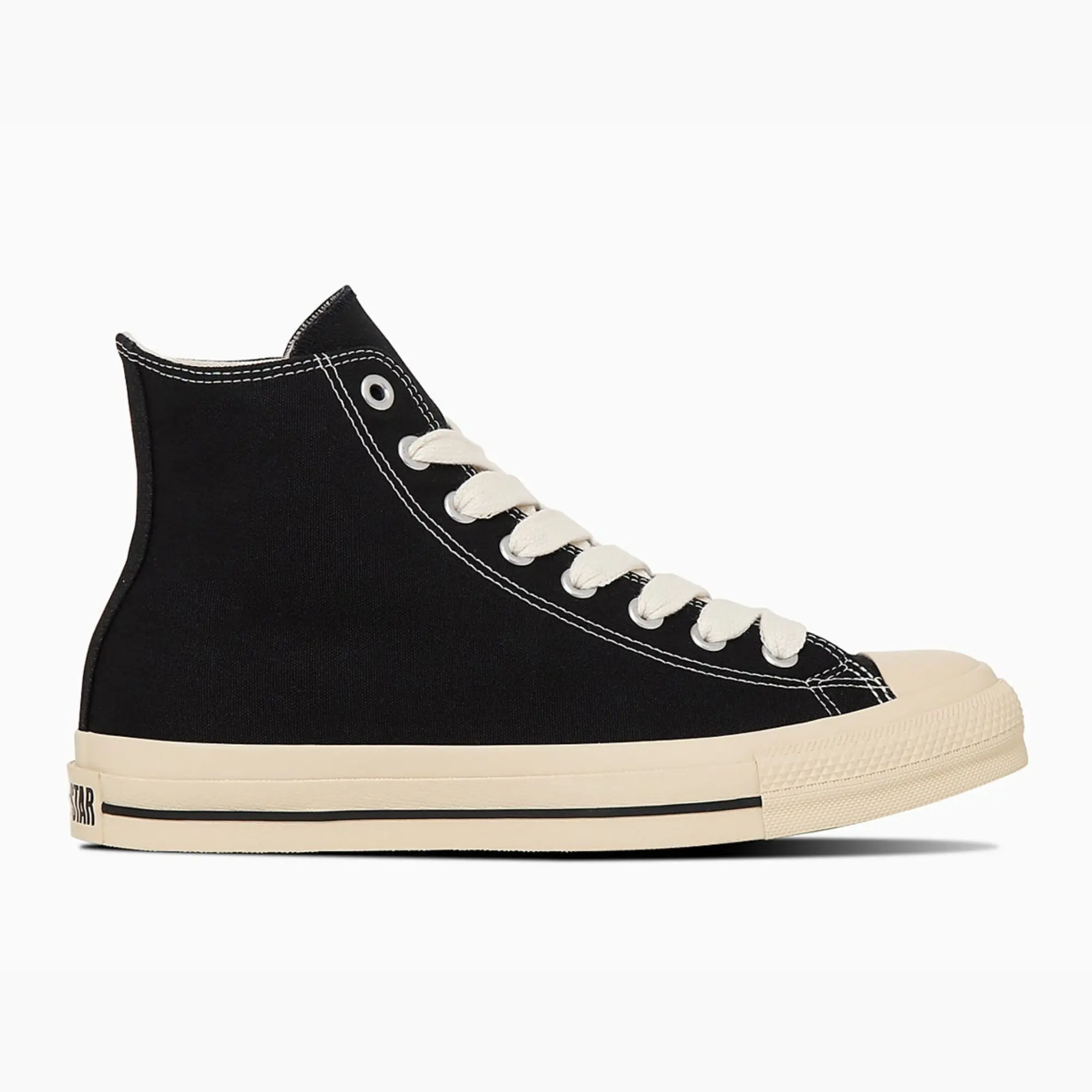 日本限定 Converse ALL STAR Ⓡ FS HI 高筒 復古粗鞋帶 黑色/ 24 cm