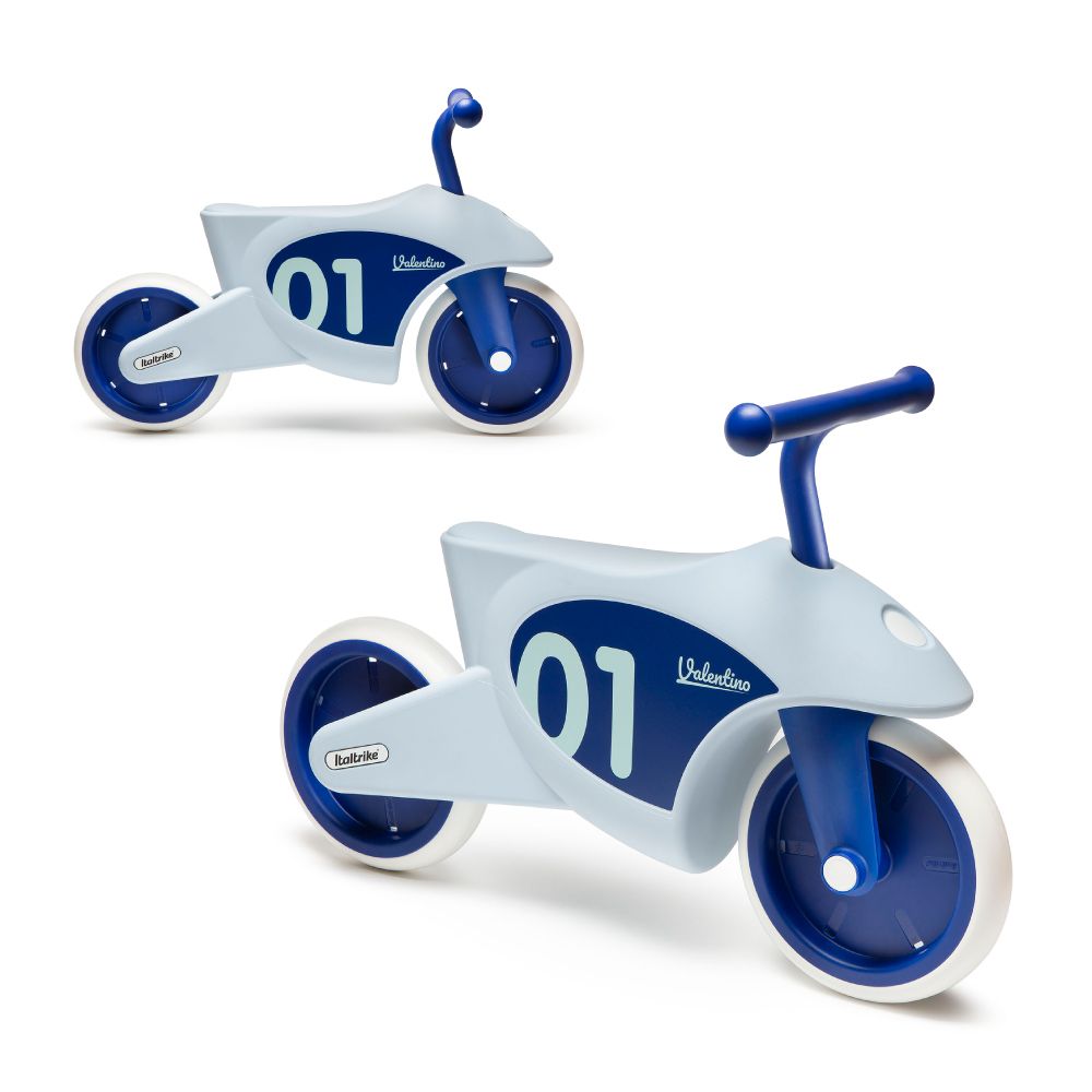 【Italtrike】Valentino 兒童滑步車/ 鯨魚藍