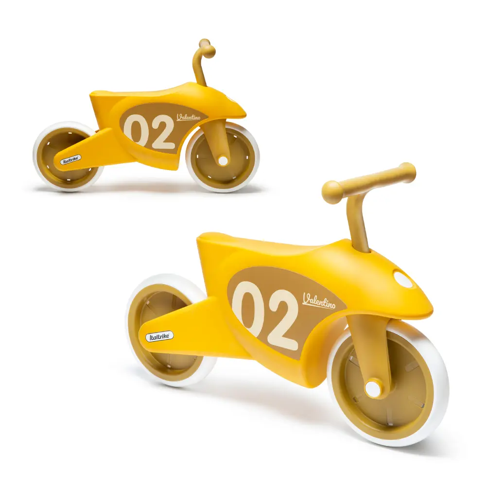 【Italtrike】Valentino 兒童滑步車/ 日出黃