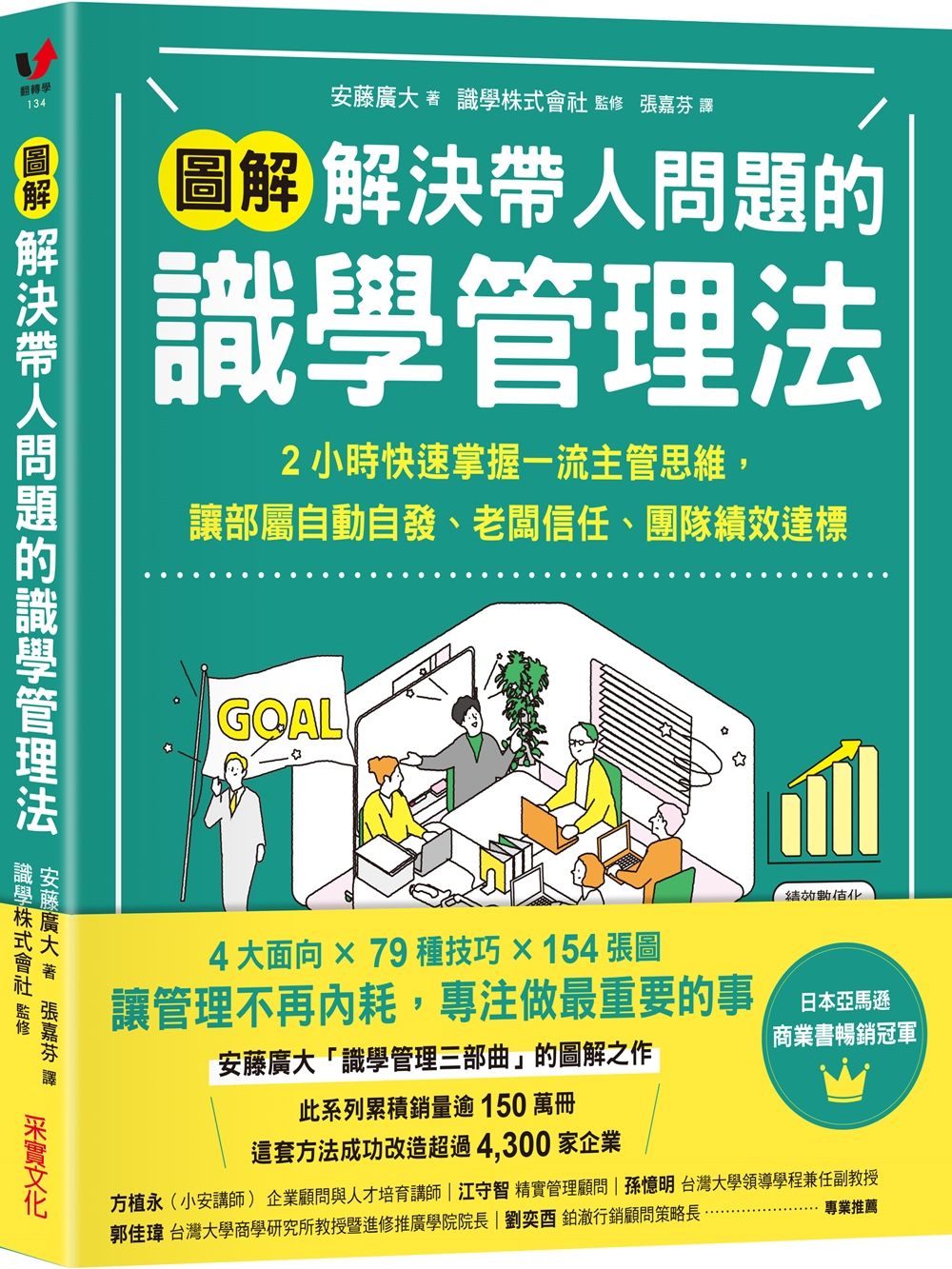 圖解解決帶人問題的識學管理法: 2小時快速掌握一流主管思維, 讓部屬自動自發、老闆信任、團隊績效達標