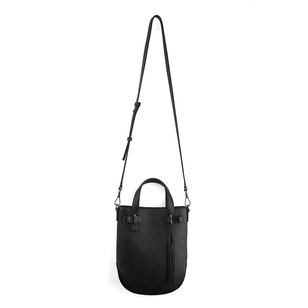 Darker Than Black Bags/Mini Eraser Tote Bag 迷你圓弧托特包/黑色