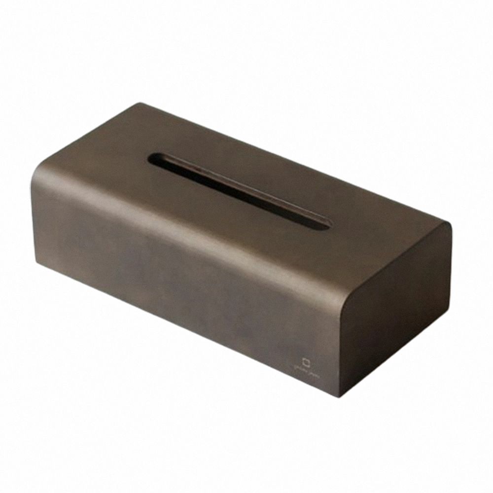 yamato japan NATURE BOX 自然系面紙盒/ 深棕色