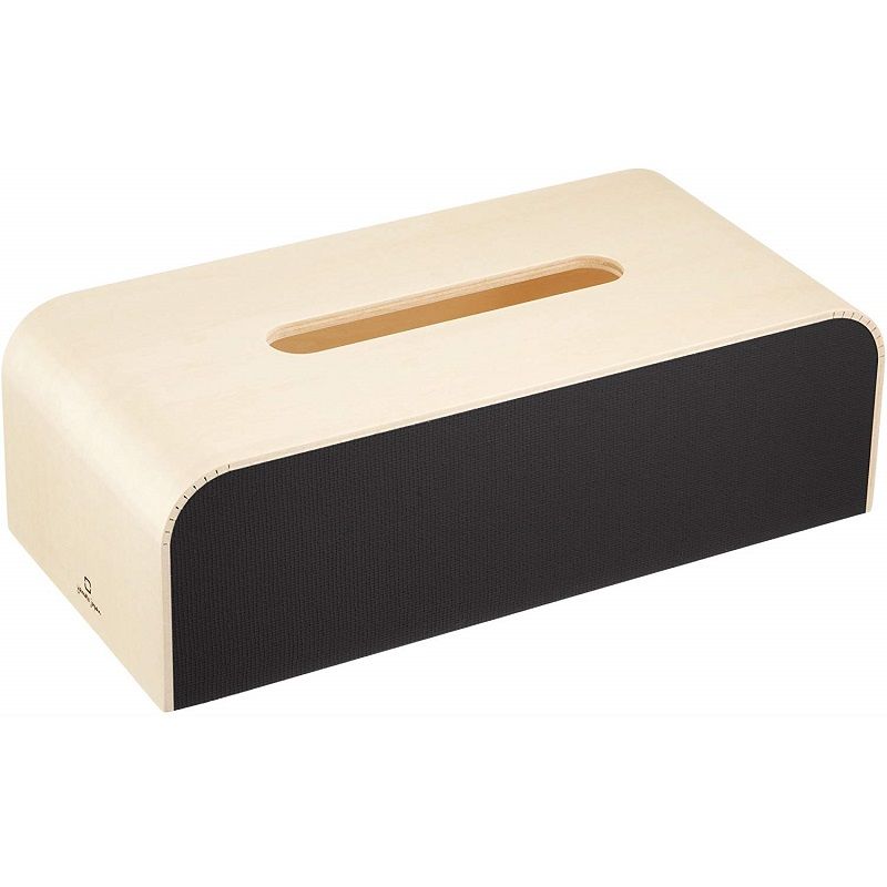 yamato japan 純手工木製北歐風color box面紙盒/ 黑色