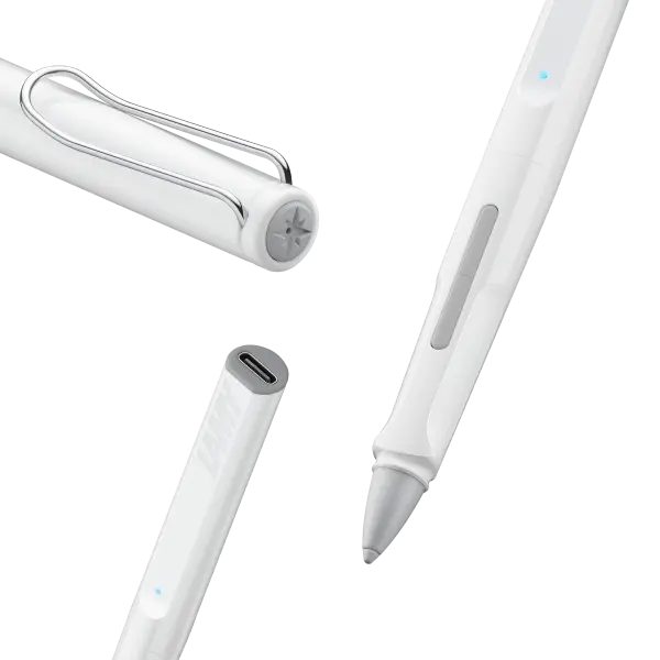 LAMY Safari Note+數位書寫觸控筆/ 白色