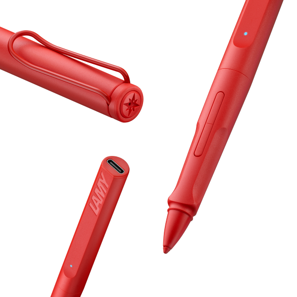 LAMY Safari Note+數位書寫觸控筆/ 紅色