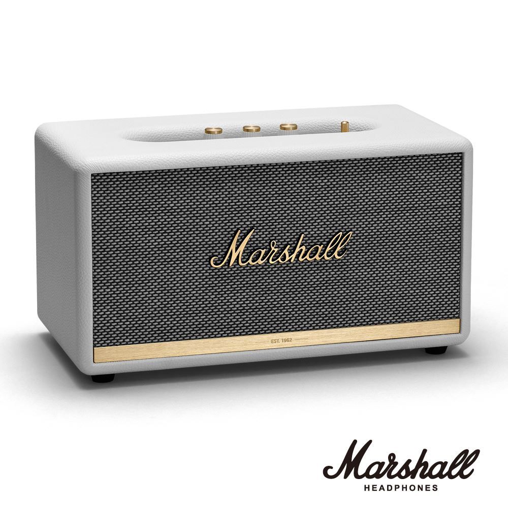 [福利品]Marshall STANMORE II White藍牙喇叭 冰雪白