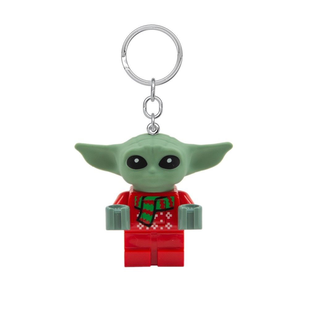 LEGO樂高星際大戰聖誕尤達寶寶鑰匙圈燈