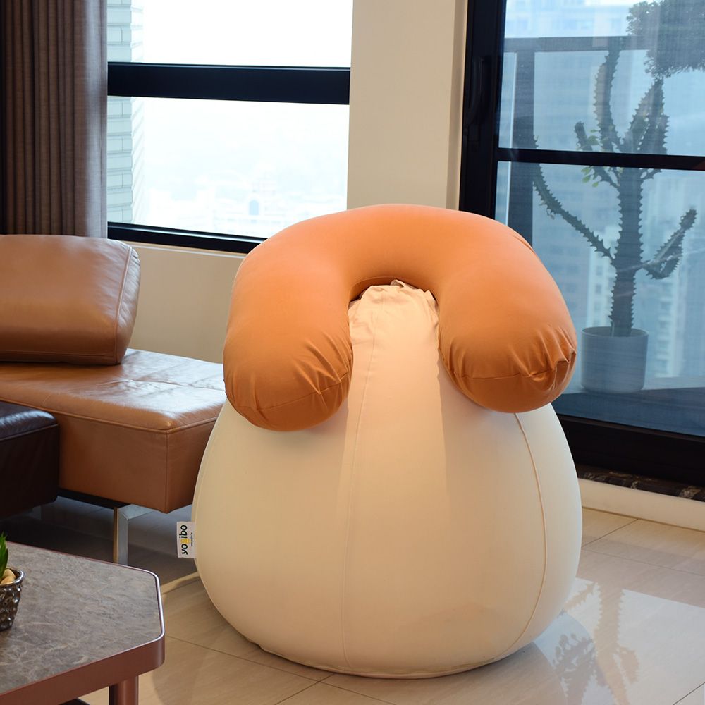 Yogibo Pod水滴沙發/ 奶油色